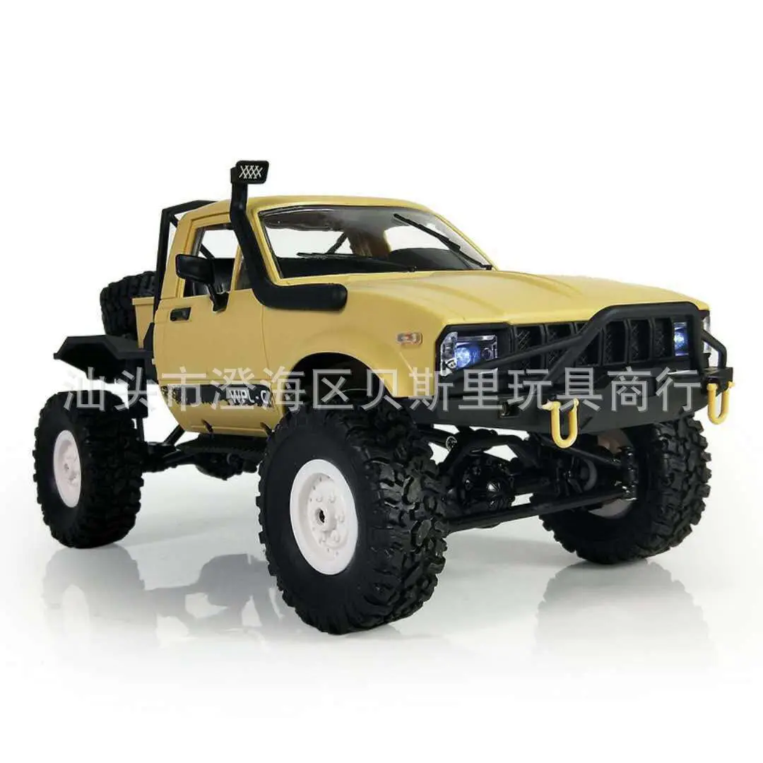 

Wanpy long C- 14 1: 16 Four-Wheel Drive Climbing Pickup Truck Military Model Car Modified Assembly CHILDREN'S Toy