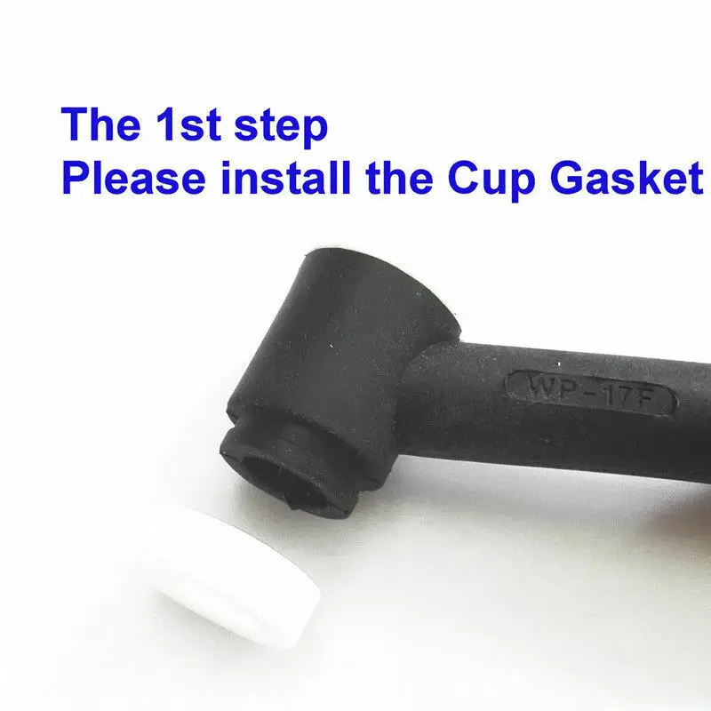 

High Quality 18pcs/set TIG Stubby Gas Lens Ceramic Nozzle & Heat Cup WP17/18/26 2.4mm 3/32