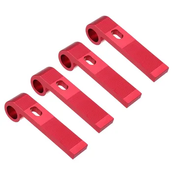 

T-type Slot Track Clamp Slide Stopper Woodworking Positioning Limiter Red