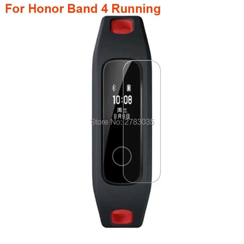 Для huawei Honor Band 4/4 Running/Band 5 Спортивные Смарт-часы напульсник пленка из мягкого ТПУ протектор экрана(не закаленное стекло