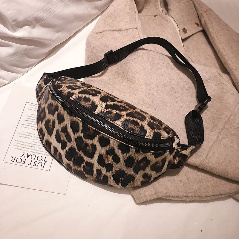 

2019 Spring And Summer New Style Retro Fashion Pu Leopord Pattern Wallet Large Capacity Shoulder Cross-body WOMEN'S Bag