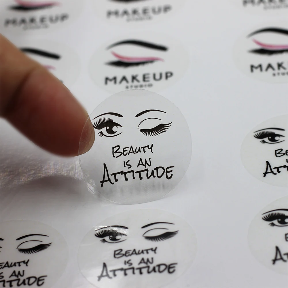 100 шт. наклейка на этикетку для ресниц пользовательское содержание Свадебный