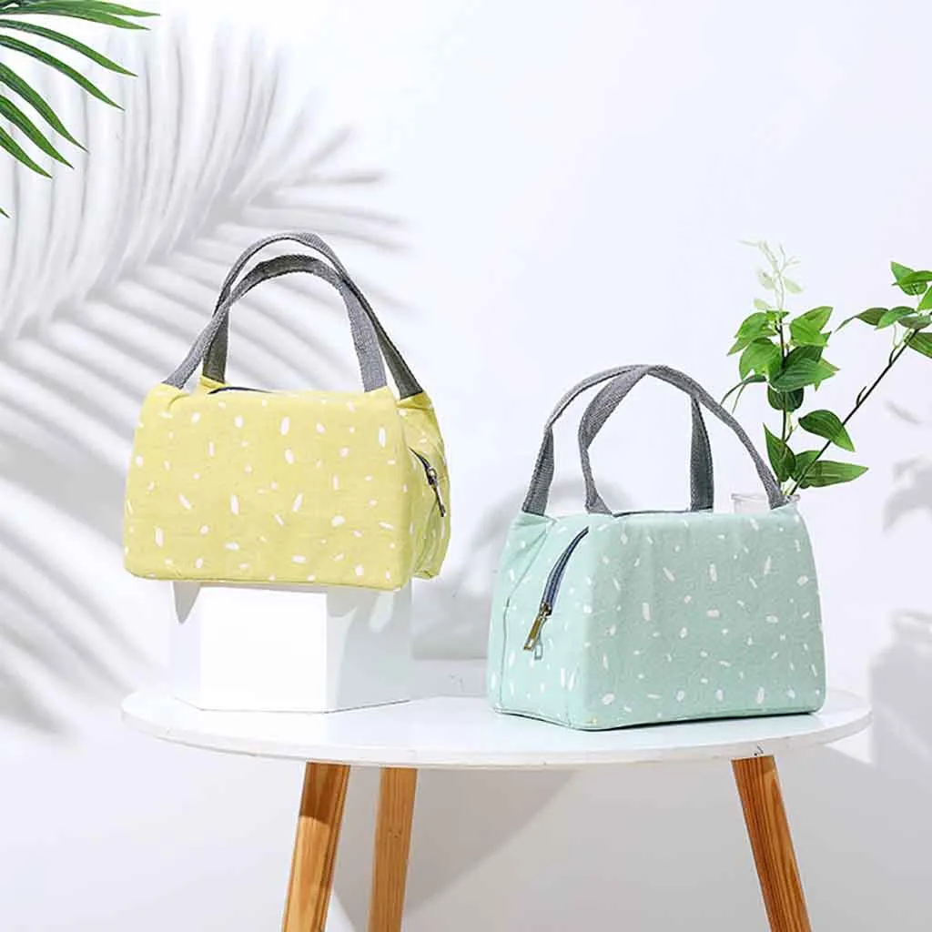 

Portable Practical Cartoon Lunch Bag Thermal for Women Insulated Cooler Tote Picnic Pouch Container Lunch Box Picnic Storage#YL5