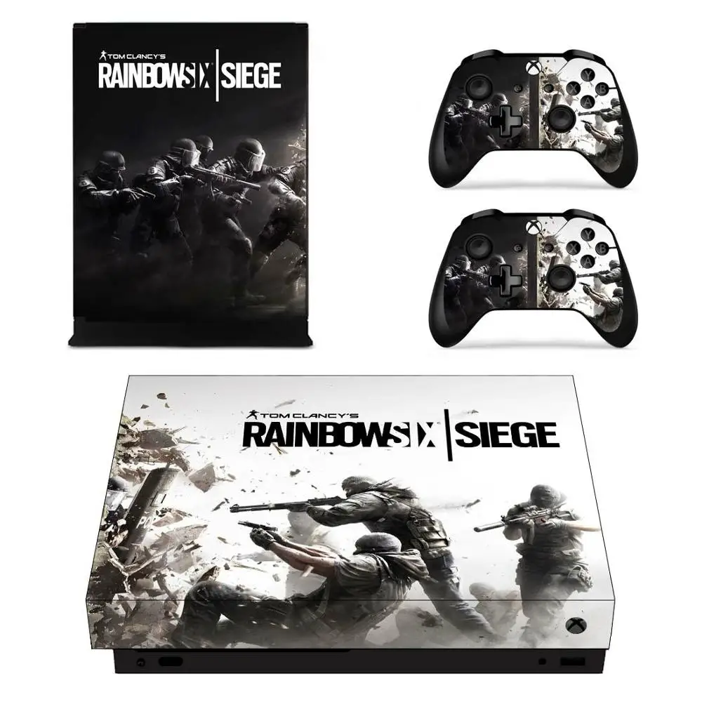 Tom Clancy's Rainbow Six Siege наклейка s для Xbox One X наклейки на кожу крышка one консоль пульты