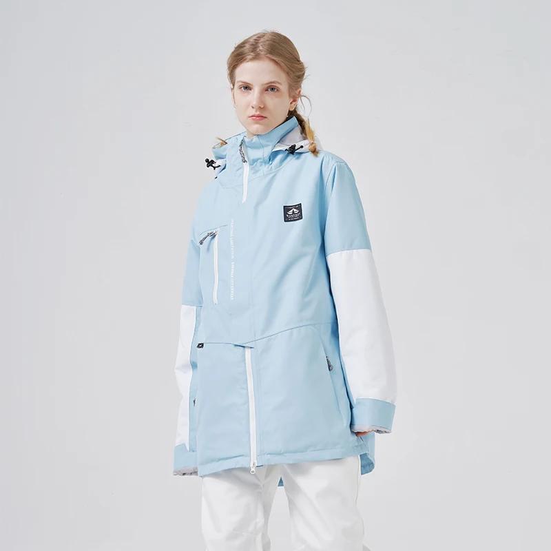 Лыжный костюм женское и мужское пальто зимний шпон двойная доска