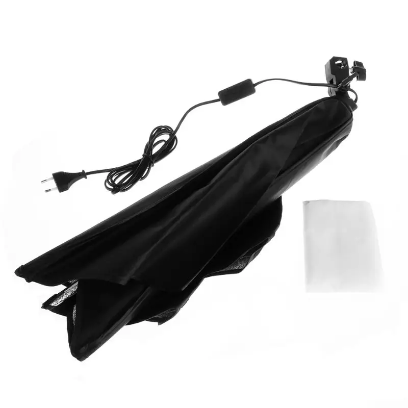 

50x70cm Studio Light Photography Softbox Umbrella Fr 4 Socket E27 Lamp Bulb Head