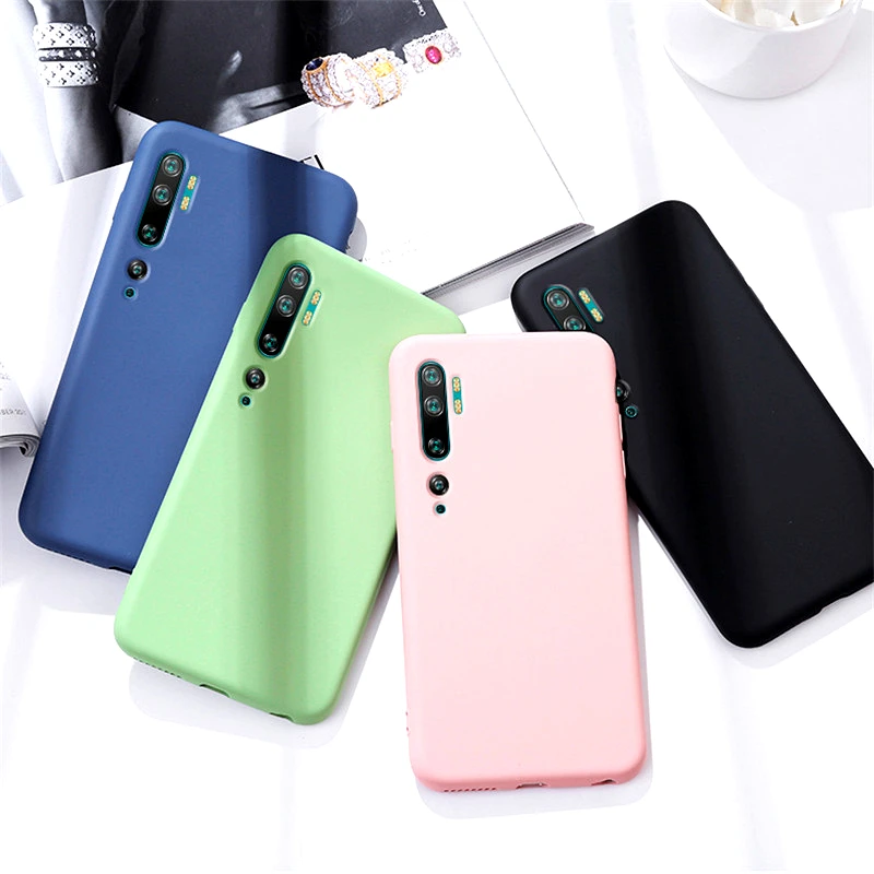 

For Xiaomi Mi Note 10 Pro Case Rubber Liquid Silicone Armor Case For Xiaomi Mi Note 10 Pro Case Cover For Xiaomi Mi Note 10 Pro
