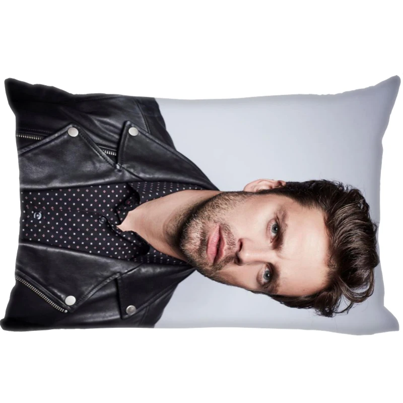 Big Size Sebastian Stan Pillowcase Home Wedding Decorative Pillow Cover Rectangle Zipper Cases Satin Fabric A12.21 | Дом и сад