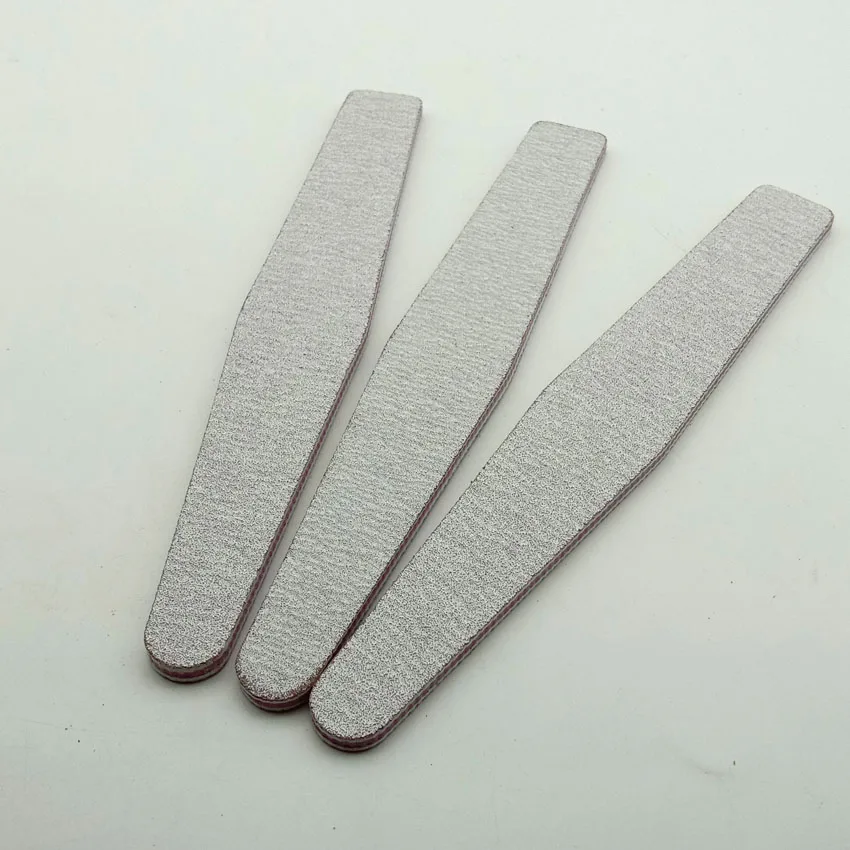 3pcs rhombus grey 5 шт. двусторонний шлифовальный буфер 100/180 наждачная бумага для ногтей файловый салон набор оранжевых пилок для ногтей УФ Гель-лак Маникюрный Инструмент - Цвет: 3pcs rhombus grey