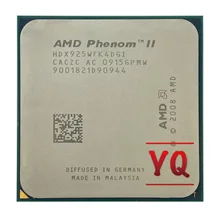 Processador amd fenom ii x4 925, 95w e 2.8 ghz quad-core. soquete am3