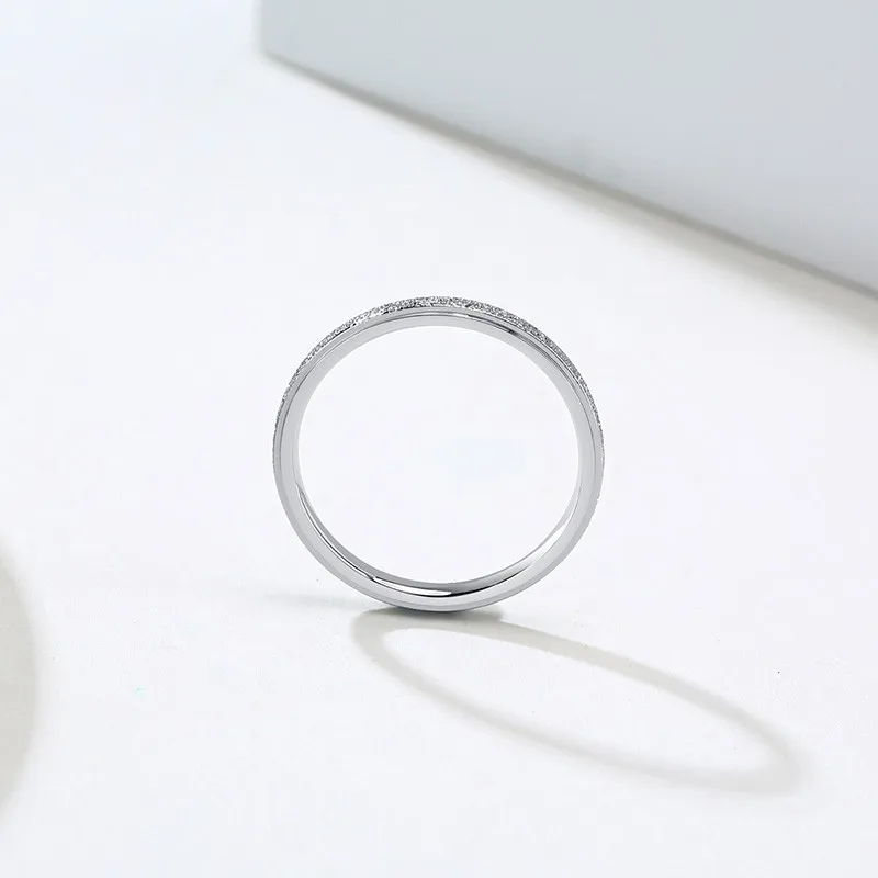 2025 Fashion Style Double stainless steel ring, silver, 2mm_voghion.com
