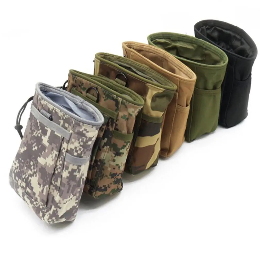 

Tactical Dump Drop Pouch Magazine Pouch Military Hunting Airsoft Gun Accessories Sundries Pouch Protable Molle Recovery Ammo Bag