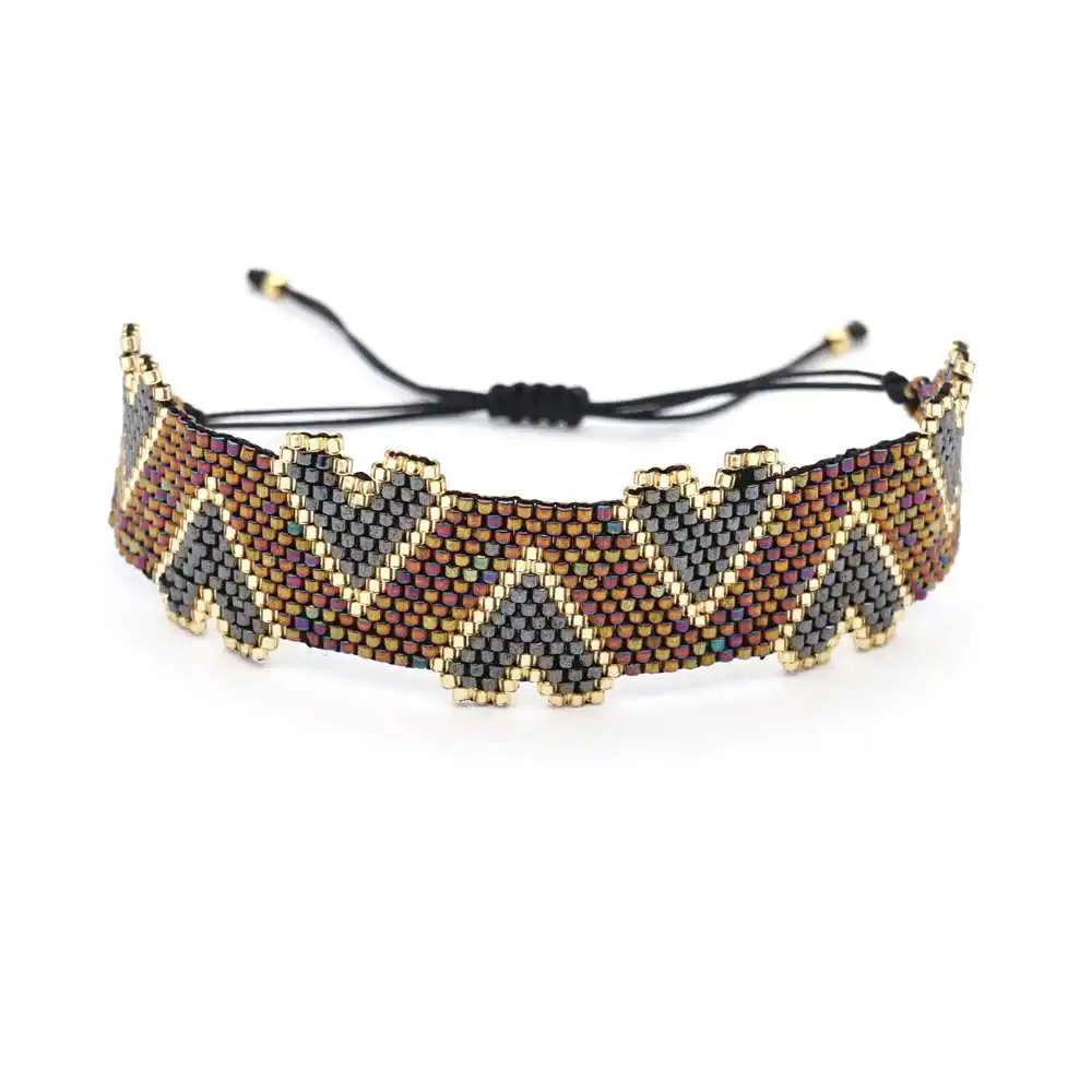 Go2boho MIYUKI Heart Bracelet Pulseras Mujer Moda Летний Пляжный золотой браслет в виде ракушки для женщин Boho шикарные ювелирные изделия ручной работы Diy
