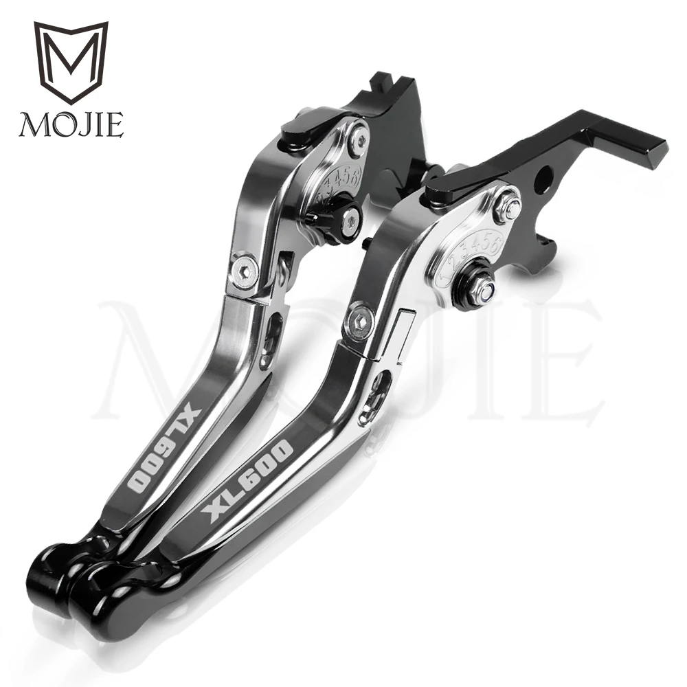 Мотоцикл XL600 рычаги тормоза сцепления для Honda XL600 XL 600 LMF 1985-1986 CNC регулируемые складные выдвижные рычаги тормоза сцепления