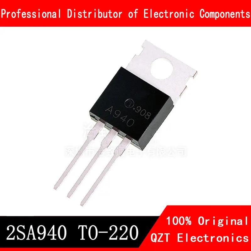 

10pcs/lot 2SA940 TO-220 A940 TO220 1.5A 150V transistor original In Stock