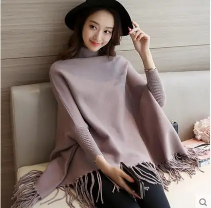 Белый плащ для feminino blusa tricot осенний сексуальный женский вязаный свитер женский пуловер с длинным рукавом и бахромой S372