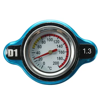 

Universal 0.9/1.1/1.3 Bar Car Thermost Radiator Cap Cover Water Temperature Meter Thermostatic Gauge Tank Cover