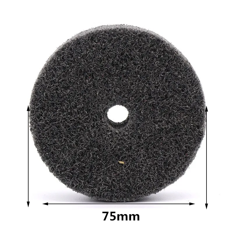 Polishing wheel 1 Pcs 75*20*10mm nylon Fiber polishing wheel Non-woven Polishing Wheel Metal Surface Finishing Woodworking polish tools