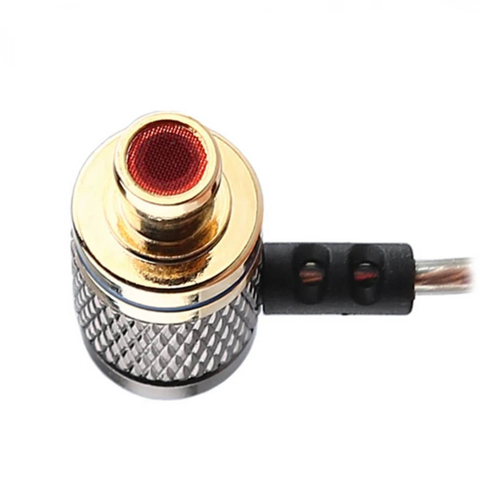 1pcs With microphone Straight inserted In ear Eardphone 1 Auricular Good Bass Headset Metal In Ear Earphone Earbud