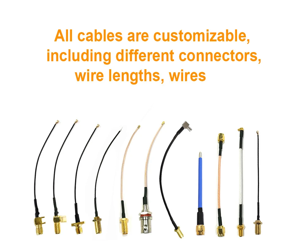 Eoth 20pcs RG316 Coaxial Cable SMA Female Socket PCB Solder Pigtail Jack plug Wire Connector for WIFI Wireless Router GPS GPRS