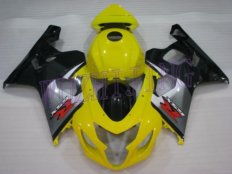 Обтекатели GSX R 600 2005 Abs обтекатель GSXR желто-черный наборы 2004 - K4 | Автомобили и