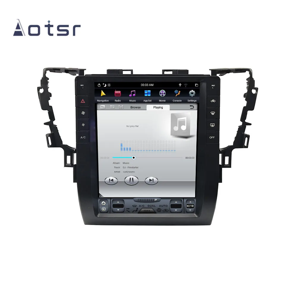 Sale Android 8.1 Vertical screen Tesla style GPS Navigation For Toyota Alphard 2015-2019 Auto Radio Stereo Multimedia Player Recorder 7