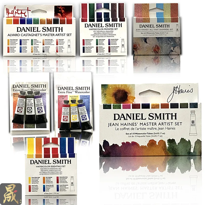 American original Daniel Smith Watercolor paint set 3 colors/6 colors/10 colors Acuarelas Art supplies school supplies