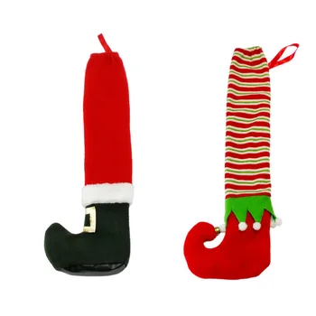 

Table Leg Socks Creative Christmas Decorative Cartoon Cloth Chair Feet Covers for Home