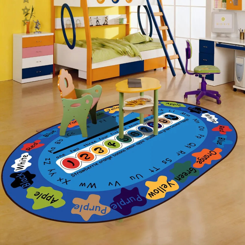 oval kids rugs