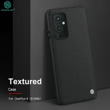 Dla OnePlus 9 Case EU NA wersja teksturowana tkactwo Nylon fibre ochronna PC tylna pokrywa OnePlus9 w CN NILLKIN