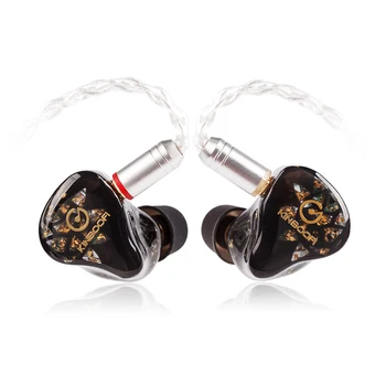 

KINBOOFI MR4 2DD+ 2BA Hybrid Driver Unit In Ear Earphone HIFI Monitoring Earphone With Detachable MMCX Cable