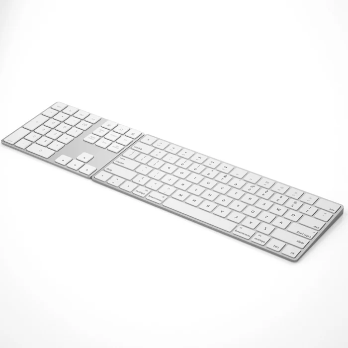 Bluetooth-клавиатура с номером, цифровая мини 34 клавиши, алюминиевый сплав для iOS Android NC99