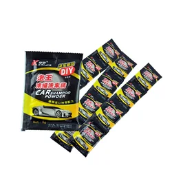 Shampooing en poudre pour lavage de voiture, 20 pièces, universel, outils de nettoyage multifonctionnels 