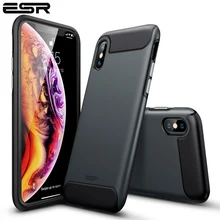 ESR Rambler Прочный сверхпрочный чехол для iPhone X/XS/XR/XS Max бампер Броня чехол 360 Защитный амортизирующий ТПУ чехол XS чехол