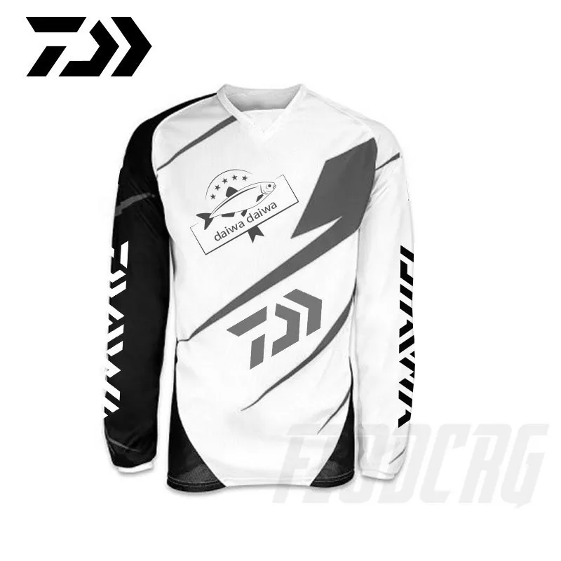 Весенняя одежда для рыбалки, велосипедная майка, Мужская одежда, Джерси для рыбалки, анти-УФ, быстросохнущая, дышащая футболка с длинным рукавом для рыбалки