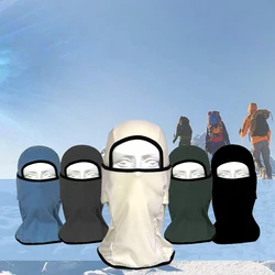 Winter Warm Running Scarf Mountaineering Ski Cap Balaclava Hood Rabbit Plush Outdoor Motorcycle Bike Full Windproof Ski Mask Hat