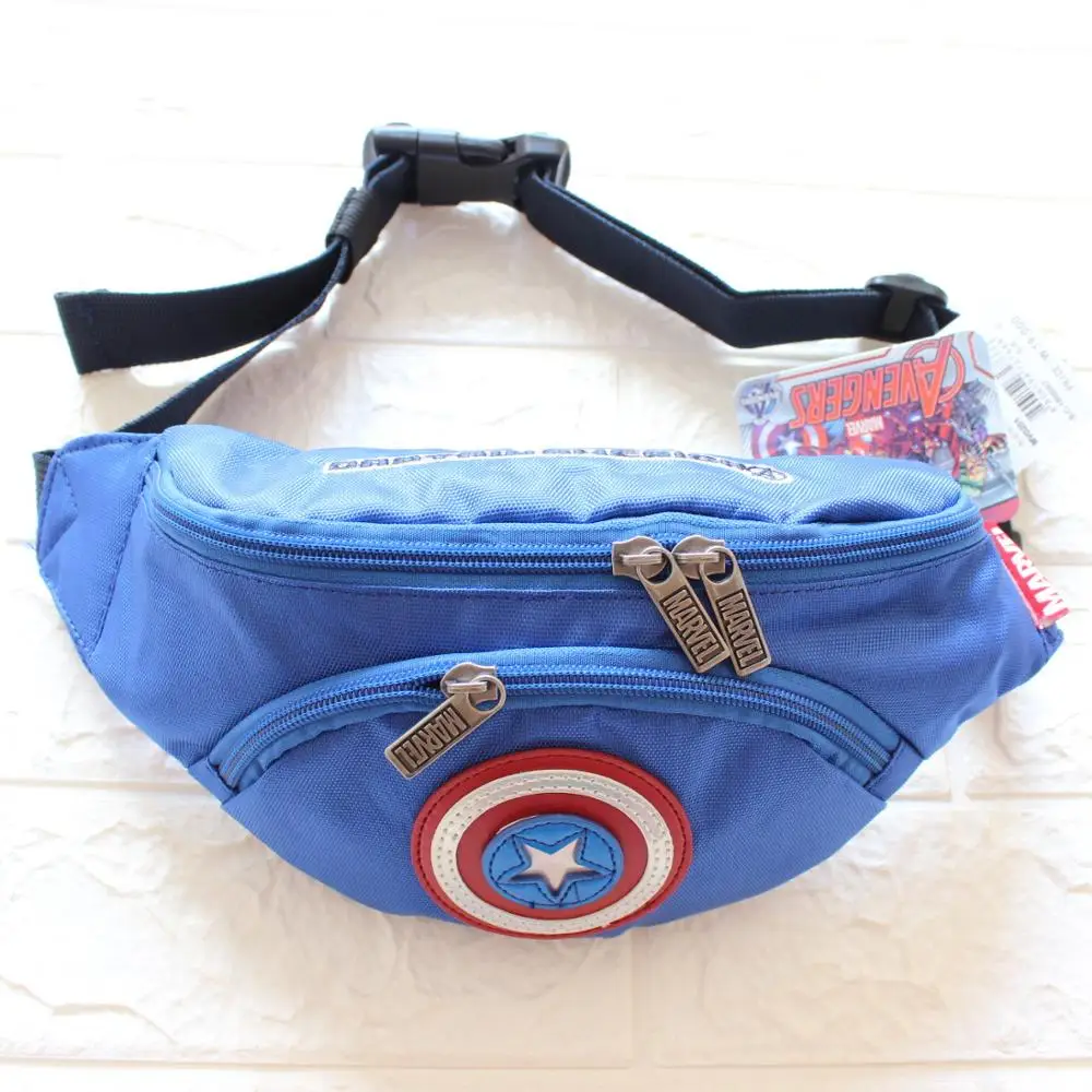 Disney новая мультяшная сумка на пояс с карманами, Детская сумка-мессенджер, рюкзак с изображением Человека-паука, Детская сумка для телефона, нагрудная сумка для мужчин - Цвет: 11