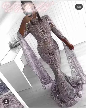 

African french silver lace fabrics 2020 embroidered glitter sequence net tulle mesh sequins lace high quality for wedding