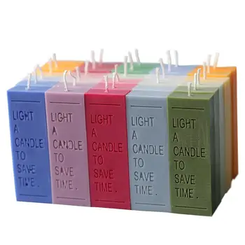 

INS Popular Style Rectangle Letter Candle Mold DIY Cake Aromatherapy Candle Mold
