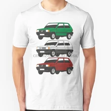 Мужская футболка Fiat Panda первого поколения, унисекс, футболка с принтом, футболки, топы