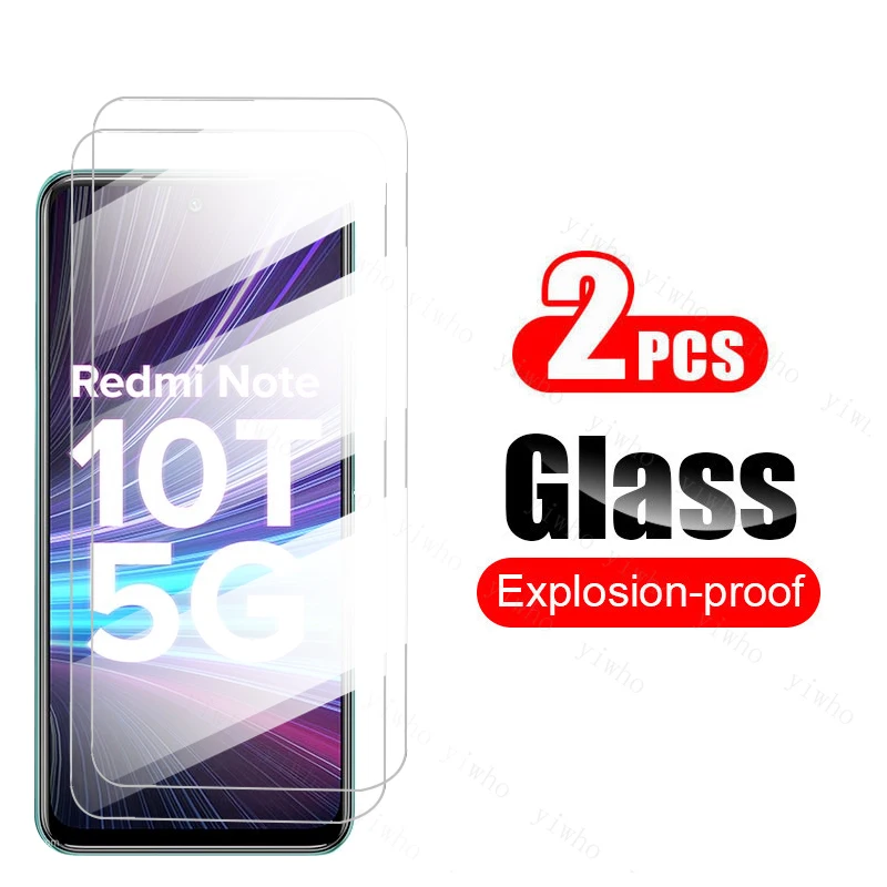 Redme Note10 Có Kính Cường Lực Dành Cho Xiaomi Redmi Note 10T 5G 10 Pro 10pro 10S Tấm Bảo Vệ Màn Hình redmy Note10t Kính Phim glass cover mobile Screen Protectors