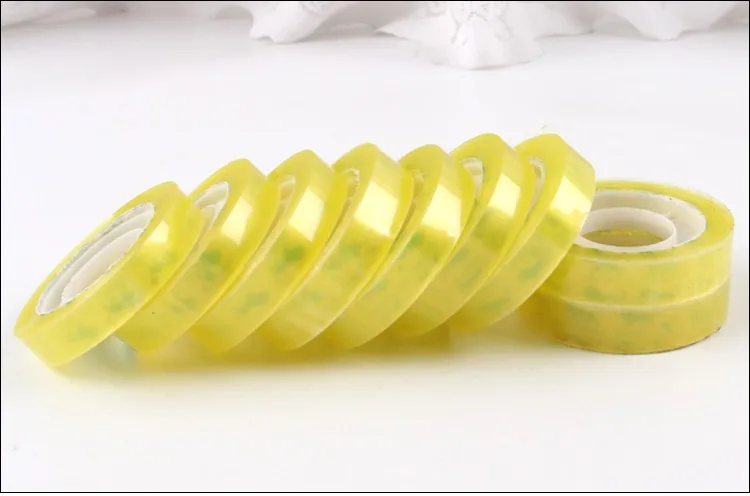 Transparent Tape Small Adhesive Tape Wide 1cm Thick 1cm Bouquet Package Adhesive Tape Flower Shop Accessories Material Learning