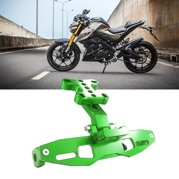 

Motorcycle License Plate Bracket Holder Mount LED Light for Yamaha TFX150 Z125