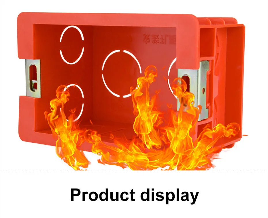 Стандартный настенный переключатель Монтажная коробка Регулируемый 118 Тип внутренняя кассета Монтажная коробка розетка коробка 99 мм* 64 мм* 50 мм легко Установка
