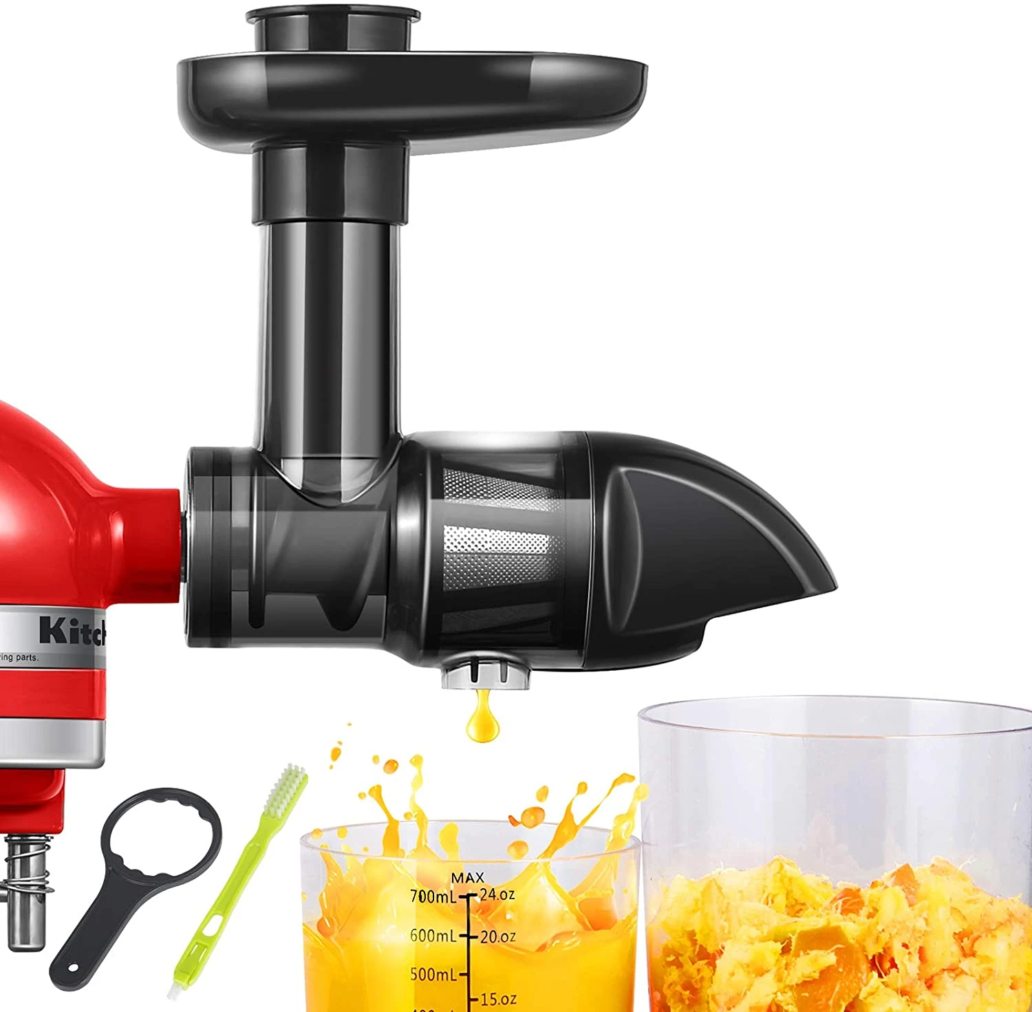 AMZCHEF Juicer Attachment KA Accessories Spare Parts Juice Extractor