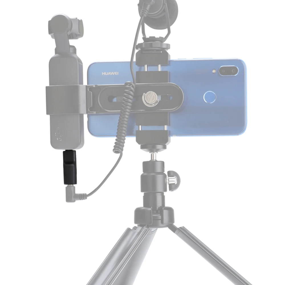 Аудио адаптер для камеры разъем для DJI Osmo Карманный карданный камеры аксессуары 3,5 мм микрофонный порт адаптер