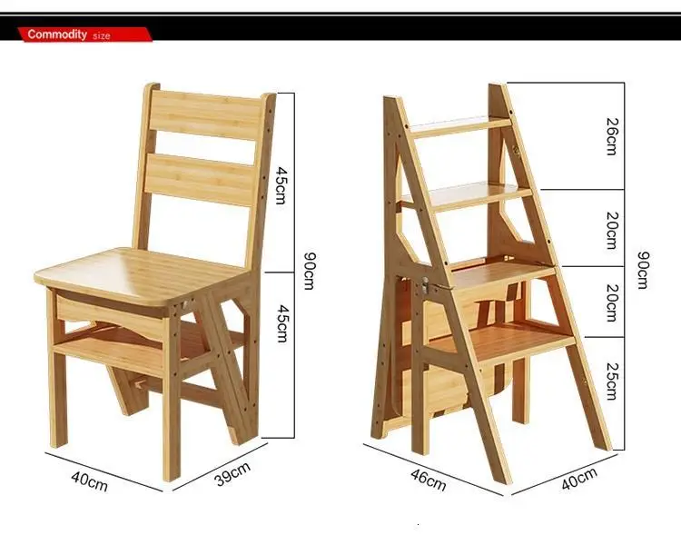 Кухонная лестница Marches Dobravel складной Плетеный Tangga Lipat Escalera Madera стремянка стул Escabeau Escaleta ступенчатый стул