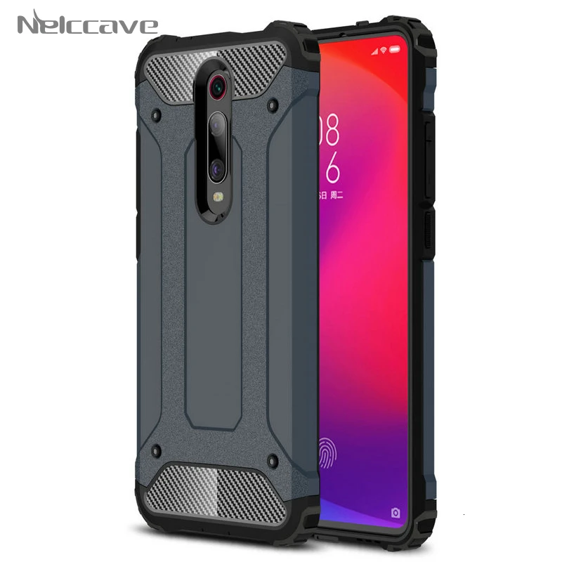 500 шт. защитный чехол для Xiaomi Redmi 8 8A 7 7A 6 6A 5 Plus 5A 4 4A 4X 4S K20 Pro 3 3S S2 Go противоударный Гибридный Двойной Слои крышка