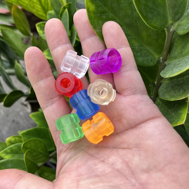 1PC EDC Knife Pendant Resin Rainbow Candy Paracord Beads DIY Outdoor Key Pendants Jewelry Accessories Crafts paracord accessories outdoor accessories