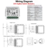GIRIER Tuya ZigBee 3.0 Smart Switch Module No Neutral Wire Required Smart Home DIY Light Breaker Works with Alexa Google Home